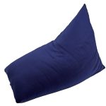 Cottoned bean bag chair with organic cotton filling