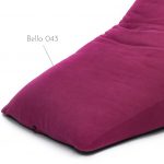 Cottoned bean bag chair with organic cotton filling - Bella 043 cover detail