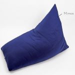 Cottoned bean bag chair with organic cotton filling - Mimos 368 cover