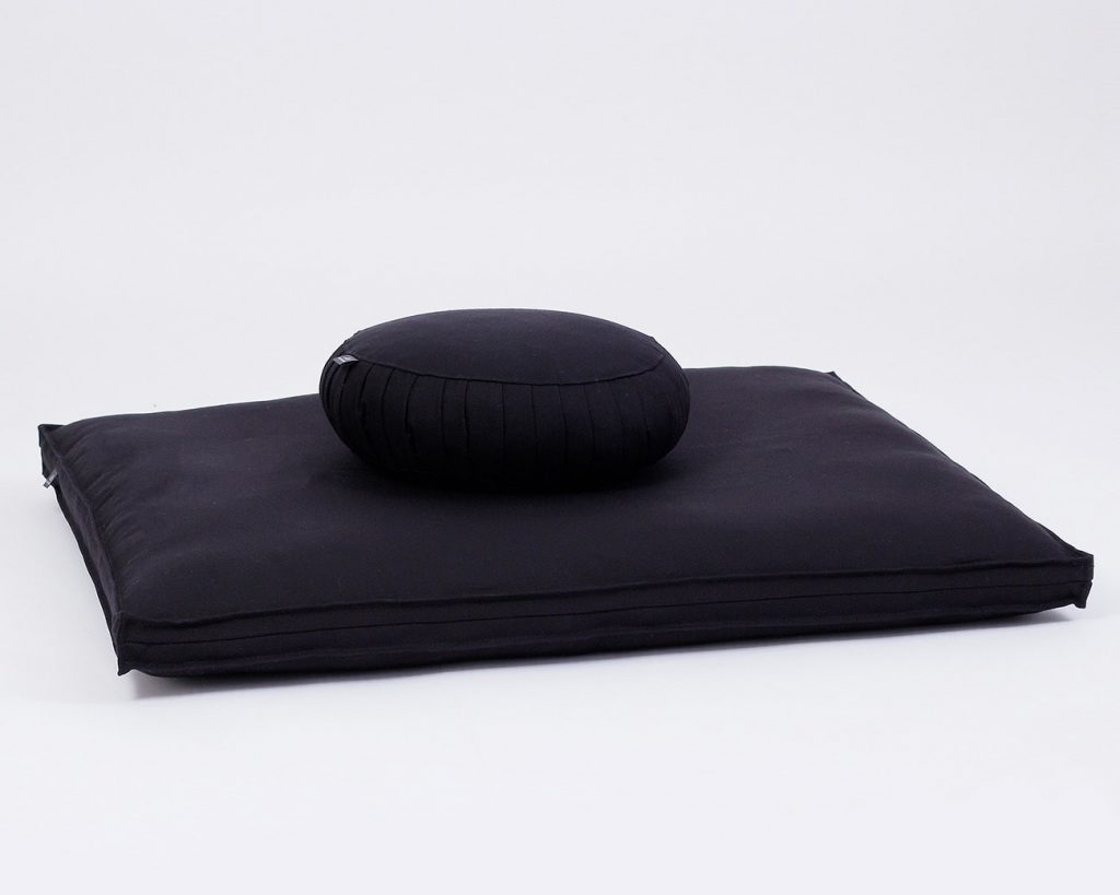 Custom Organic Cotton Meditation Cushions with Washable Cover