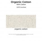 Cottoned Organic cotton fabric