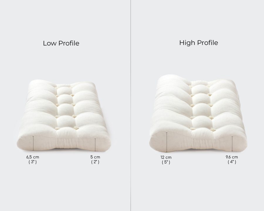 Custom Organic Cotton Ergonomic Pillow – Image 9