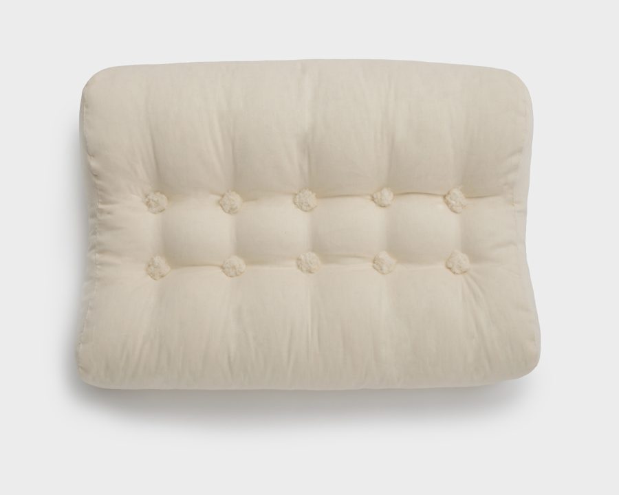 Custom Organic Cotton Ergonomic Pillow – Image 4