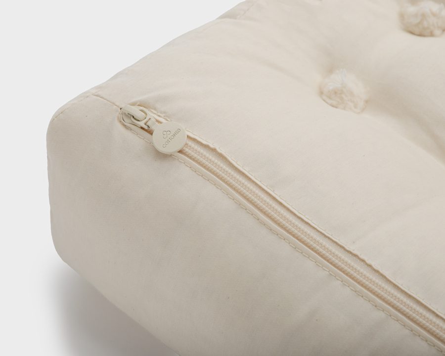 Custom Organic Cotton Ergonomic Pillow – Image 6
