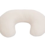 Cottoned nursing pillow with organic cotton filling