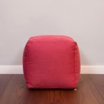 Cottoned-ottoman-cushion-with-natural-cotton-filling