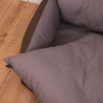 Cottoned pet bed with board - inner cushion out