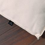Cottoned-pillow-like-pet-bed-filled-with-organic-cotton-fabric-detail