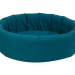 Custom Organic Cotton Round Pet Bed