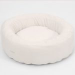 Cottoned Organic Cotton Round Pet Bed - design 1