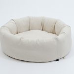 Cottoned Organic Cotton Round Pet Bed - design 2
