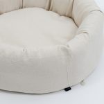 Cottoned Organic Cotton Round Pet Bed - design 2