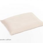 Cotttoned Organic Pet Bed with Boards Filled with GOTS certified cotton - middle cushion