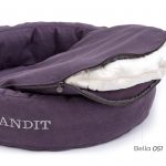 Cottoned Cave Pet Bed with cover in Bella 051