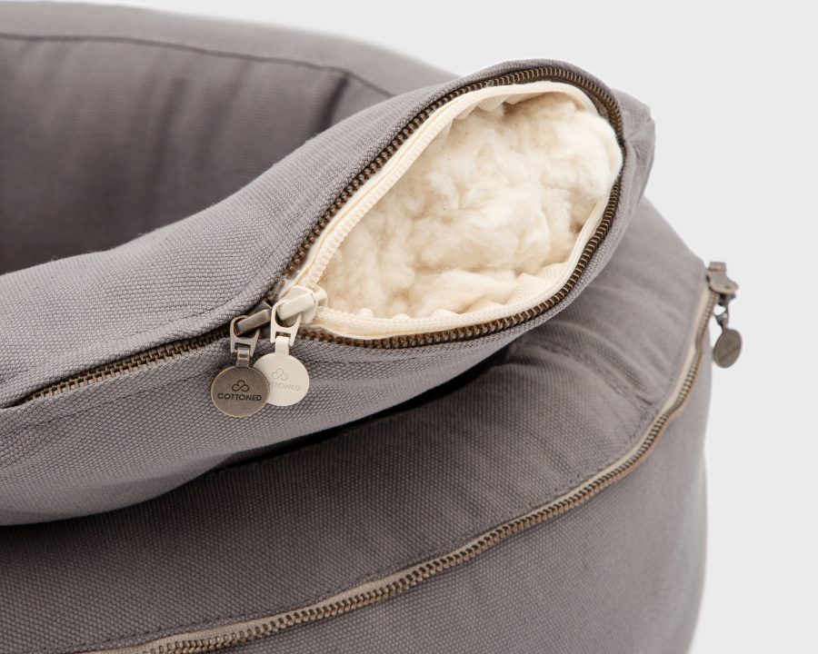 Custom Organic Cotton Cave Pet Bed - Bild 6