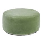 Cottoned Round pouf table with removable cover