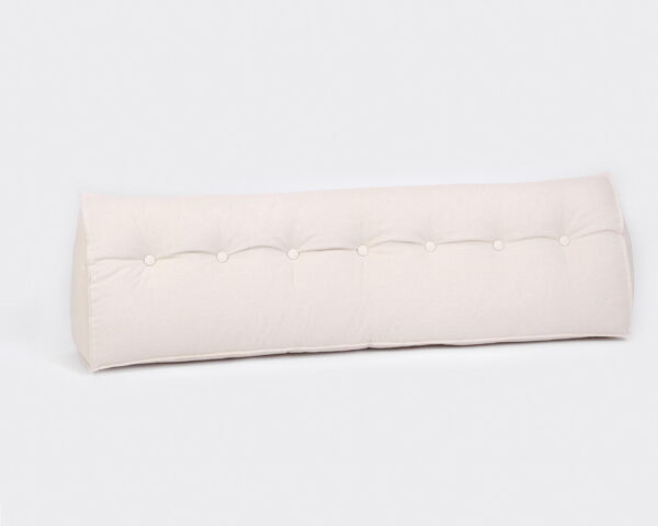 Cottoned Tufted Triangular Back Cushion