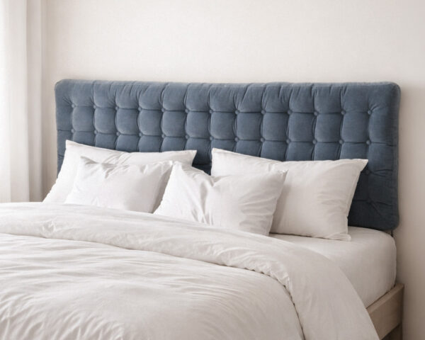 Cottoned tufted headboard cushion