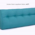 Tufted Triangular Back Cushion in water stain repellent fabric 4671