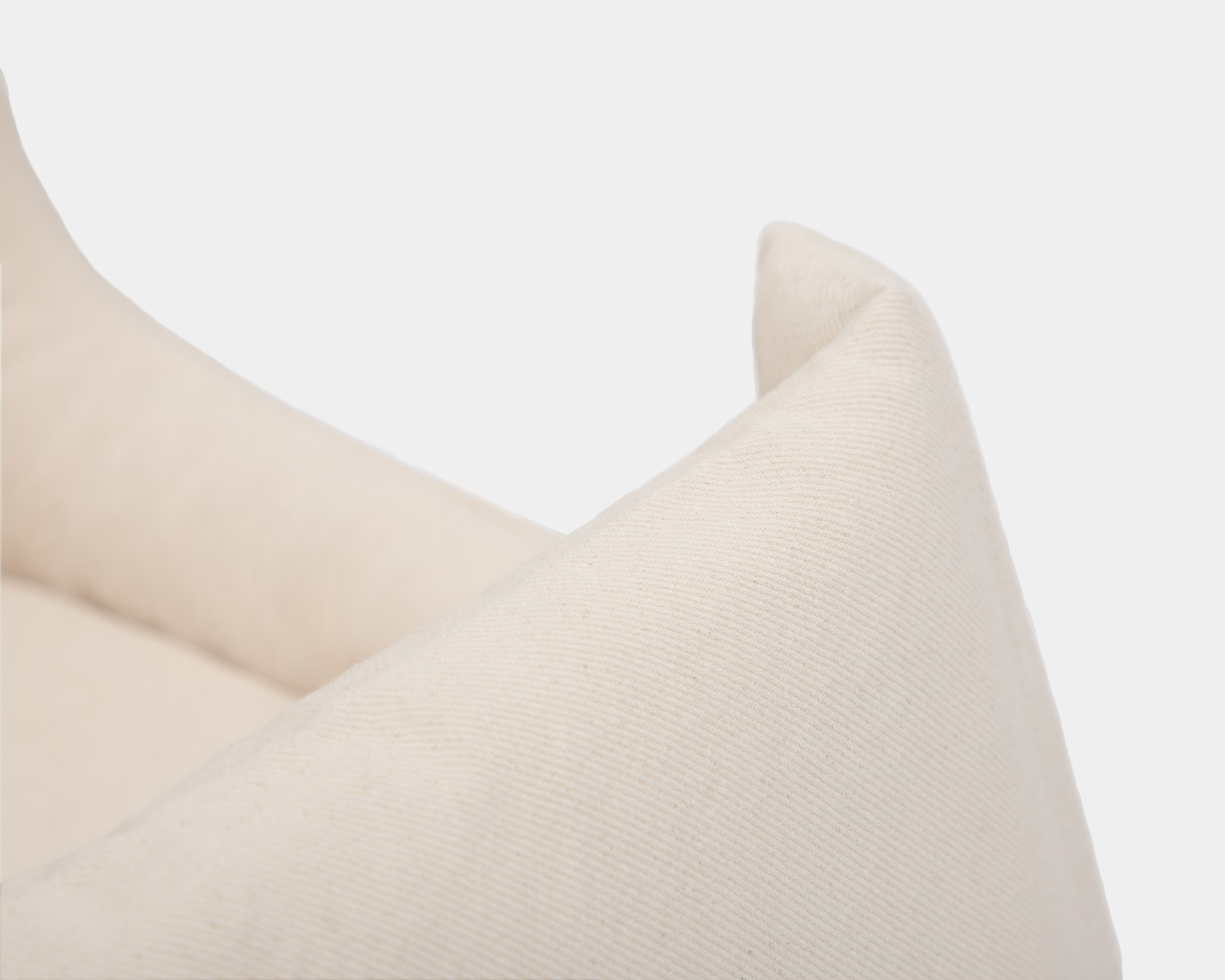 Custom Organic Cotton Pet Bed detail