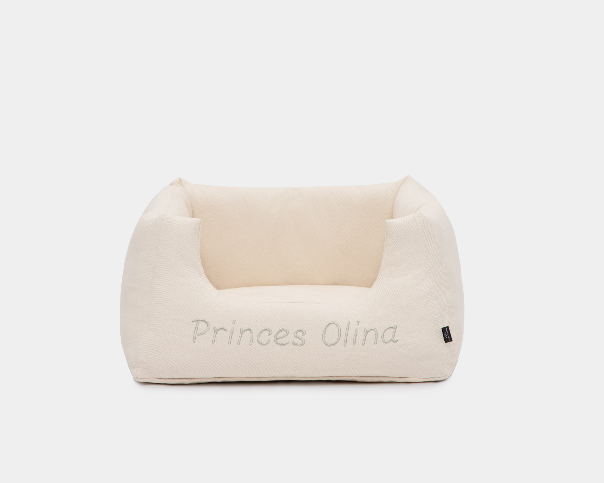 Custom Organic Cotton Pet Bed