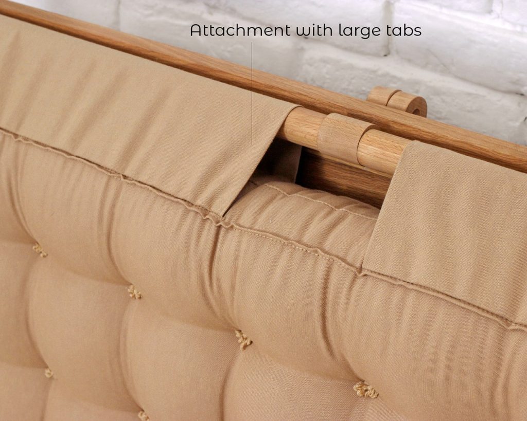 Custom Tufted Headboard Cushion Cottoned