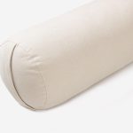 Yoga Bolster Pillow with Removable Cover - close up on the handle